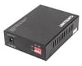 Miniatyrbild 5 av 8: Intellinet Gigabit PoE+ Media Converter - Media Converter - GigE - 10Base-T, 1000Base-LX, 100Base-TX, 1000Base-T - RJ-45 / SC enkelläge - upp till 20k