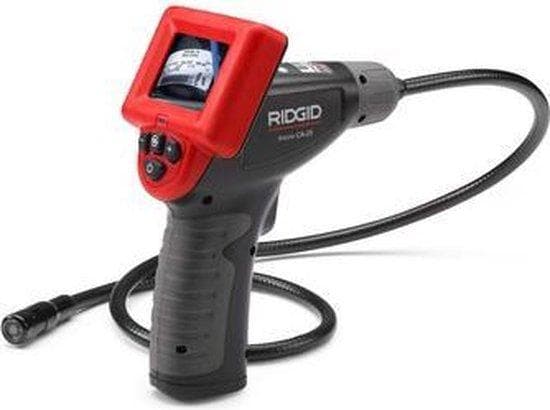 RIDGID-tarkastuskamera micro CA-25 -pää - D.17mm kaapeli - L.120cm koukku/peili/akut (40043)