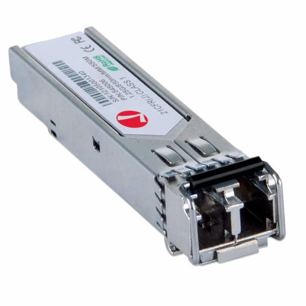 Intellinet - SFP (Mini-GBIC) lähetin-vastaanotinmoduuli - Gigabit Ethernet - 1000Base-SX - LC Multi-Mode - 850 nm (545006)