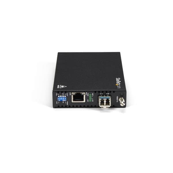 StarTech.com Gigabit Ethernet -kupari-kuitumediamuunnin - SM LC - 10 km - Ethernet-mediamuunnin - GbE-muunnin - kuituoptinen mediamuunnin - GigE - 100