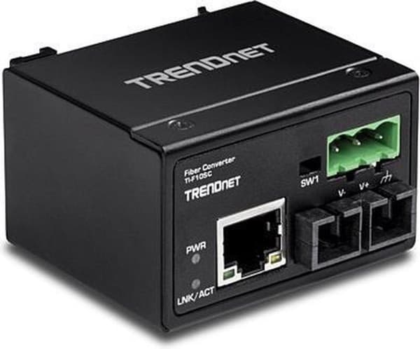 Trendnet TI-F10SC verkkomediamuunnin 200 Mbit/s 1310 nm Multimode Black