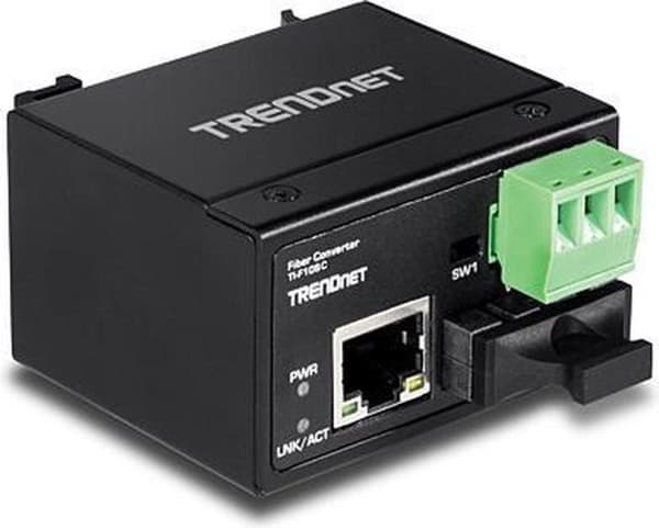 Trendnet TI-F10SC verkkomediamuunnin 200 Mbit/s 1310 nm Multimode Black