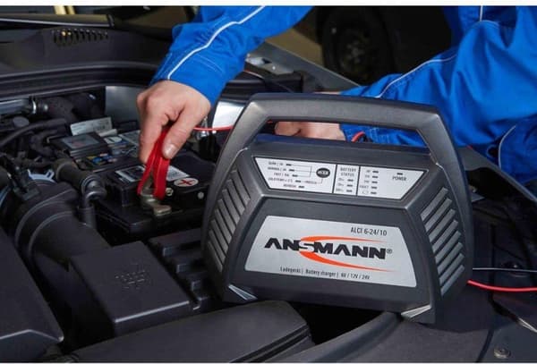Ansmann Automatisk oplader ALCT 6-24/10 - Batterioplader 6 V, 12 V, 24 V