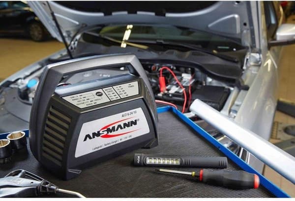 Ansmann Automatisk oplader ALCT 6-24/10 - Batterioplader 6 V, 12 V, 24 V