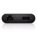 Miniatyrbild 1 av 4: DELL YRPDK - USB Type-C - HDMI/VGA/Ethernet/USB 3.0 - Hane/Kvinna - Svart - Inspiron 5378 Inspiron 5578 Inspiron 7378 Inspiron 7579 Latitude 11 (5175)