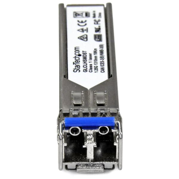 StarTech.com Cisco Compatible Gigabit SFP Transceiver Module SM LC - Mini-GBIC upp till 20Km - Fiberoptisk sändtagare med DDM 1310nm 1000Base-LH - SFP