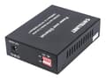 Miniatyrbild 7 av 8: Intellinet Gigabit PoE+ Media Converter - Media Converter - GigE - 10Base-T, 100Base-TX, 1000Base-T - RJ-45 / SFP (mini-GBIC) - upp till 120 km