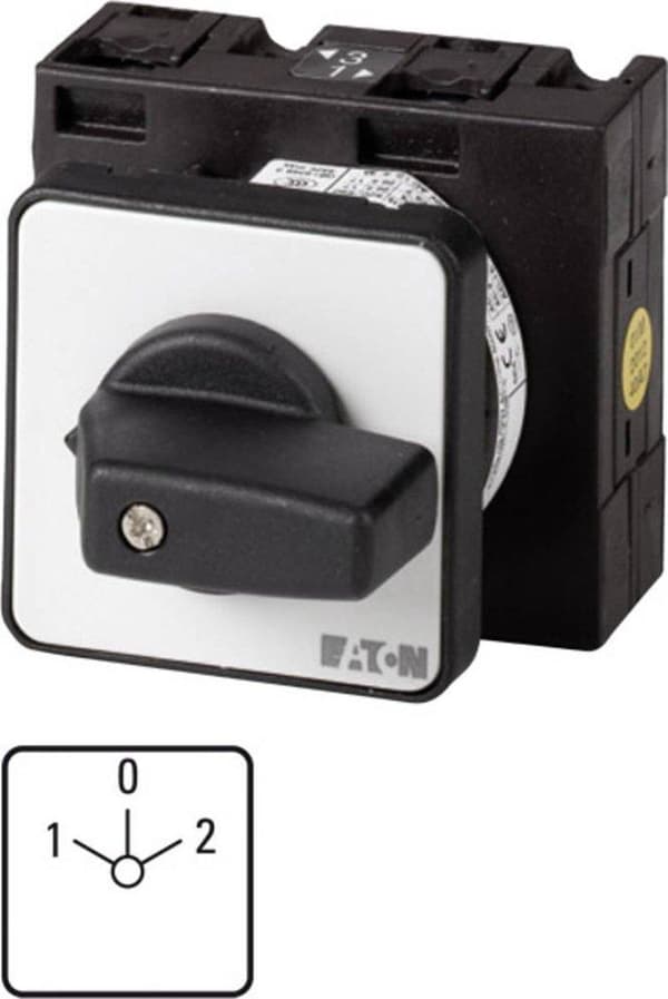 Eaton T3-3-8401/E Knastkontakt 32 A 690 V 2 x 30 ° Grå, Sort 1 stk.