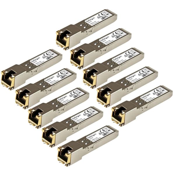 StarTech Gigabit RJ45 kobber SFP-transceivermoduler - Cisco GLC-T-kompatibel - 10 stk.
