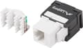 Miniatyrbillede 1 af 3: Lanberg Keystone værktøjsfrit modul RJ45->LSA 180° UTP Cat.5e (KSU5-2000)