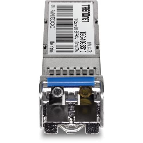 TRENDnet TEG 10GBS10 - SFP+ transceiver modul - 10GBase-LR - LC single mode - op til 10 km - 1310 nm (TEG-10GBS10)