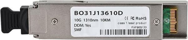 Kompatibel Dell EMC XFP-10G-LR-DE BlueOptics BO31J13610D XFP Transceiver, LC-Duplex, 10GBASE-LR, Singlemode Fiber, 1310nm, 10KM, DDM, 0°C/+70°C (XFP-1