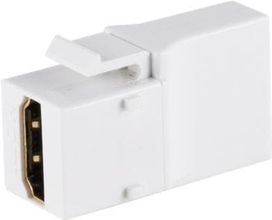 shiverpeaks ®-BASIC-S--Keystone-liitin HDMI-A-liitäntä 18 Gbps, kulma (BS08-10051)