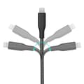 Miniatyrbillede 2 af 3: TerraTec Charge CL2 USB C til Lightning-kabel 2 meter Lavet til iPhone, Type C Lightning USB Type-C til Lightning-datakabel til iPhone 12 pro max/mini