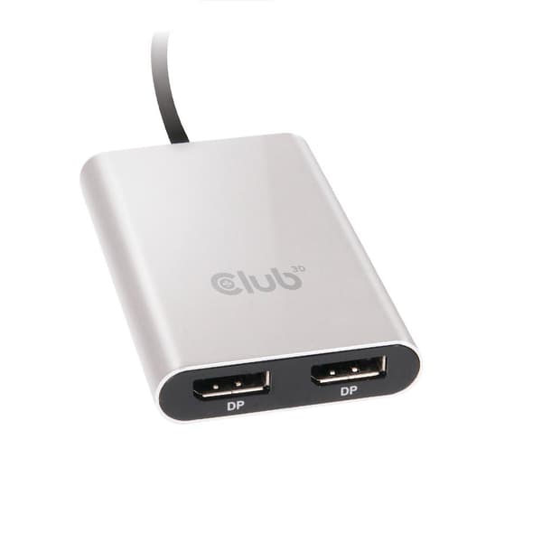 CLUB3D Thunderbolt™ 3 till Displayport™ 1.2 Dual Monitor 4K 60Hz