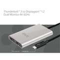 Miniatyrbild 5 av 11: CLUB3D Thunderbolt™ 3 till Displayport™ 1.2 Dual Monitor 4K 60Hz