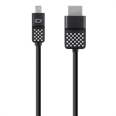 Belkin DisplayPort / HDMI-anslutningskabel [1x Mini-DisplayPort hane => 1x HDMI hane] 1,80 m Svart Belkin (F2CD080bt06)