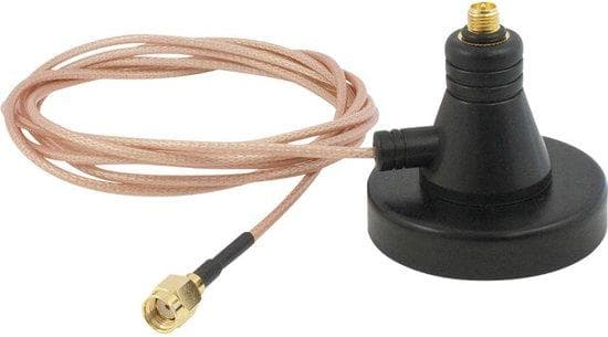 Ixxat magnetisk antennebase med 1,5 m antennekabel og RPSMA-stik 1.04.0085.00000