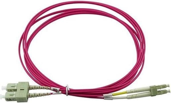 BlueOptics SFP3132FU30MK Fiberoptisk kabel 30 m LSZH OM4 LC/UPC SC/UPC Röd