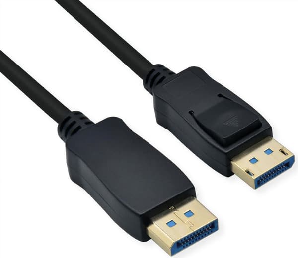 ROLINE DisplayPort-kaapeli, v2.0, DP ST - ST, musta, 2 m (11.04.6002)