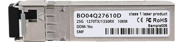 Kompatibel Edge Core SFP28-25G-BX-U-10KM BlueOptics© BO04Q27610D SFP28 Bidi-sändare/mottagare, LC Simplex, 25GBASE-BX-U, Singlemode Fiber, TX1270nm/RX