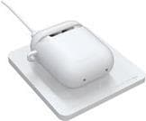 TERRATEC ADD Base - Induktiv laddningsmatta - 5 Watt - 1,5 A - för Apple AirPods Vit