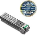 Miniatyrbild 2 av 6: TRENDnet TEG MGBS20D5 - SFP (Mini-GBIC) transceivermodul - Gigabit Ethernet - 1000Base-LX, Fiber Channel - LC enkelläge - 1550 (TX) / 1310 (RX) nm (TE