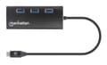 Miniatyrbild 5 av 5: MANHATTAN USB-C DOCK/HUB HDMI/USB-C/USB-A nätverk 5 GBP PD-kortläsare