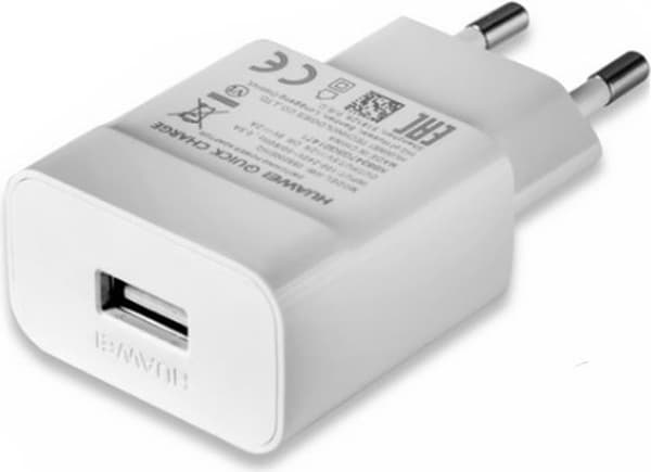 Huawei HW-059200EHQ USB EU -matkalaturi QuickCharge 2A, valkoinen Bulkki (HW-059200EHQ)