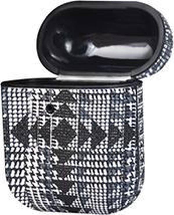 TERRATEC AirBox Skyddsfodral för AirPods Tyg Grain 3 Svart Vit
