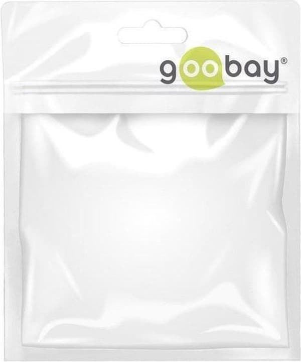 Nedis Goobay USB-A hjemmeoplader med 2 porte og separat 8-bens Lightning - USB kabel - 2,4A / hvid - 1 meter