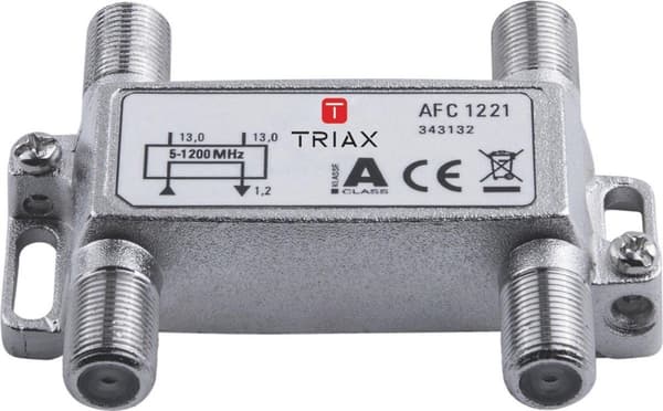 CATV Splitter 1,9 dB / 5-1218 MHz - 1 udgang