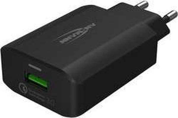 Ansmann Kotilaturi 130Q 1001-0099 USB-laturi Kotiin Lähtövirta (max.) 3000 mA 1 x USB 3.2 Gen 1 väylä A (USB 3.0) musta
