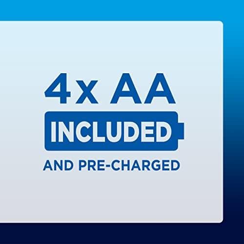Panasonic Advanced BQ-CC17 + 4x eneloop AA-stikoplader NiMH Micro (AAA), Mignon (AA) (52017E40)