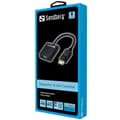 Miniatyrbild 2 av 2: Sandberg Adapter DisplayPort>VGA - VGA-adapter - DisplayPort (M) - HD-15 (W) (508-43)