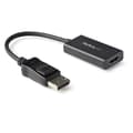 Miniatyrbild 1 av 6: StarTech.com DisplayPort till HDMI-adapter med HDR - 4K 60Hz - Svart - DP till HDMI-omvandlare - DP2HD4K60H - Videokontakt - DisplayPort / HDMI - Disp