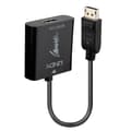 Miniatyrbild 1 av 4: Lindy - Video-/ljudadapter - DisplayPort / HDMI - DisplayPort (M) till HDMI (W) - Svart (41068)