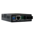Miniatyrbillede 4 af 5: StarTech 10/100 Mbit/s Ethernet Fiberoptisk Multimode Mediekonverter SC 2km - Mediekonverter - 10Base-T, 100Base-FX, 100Base-TX - RJ-45 / SC multi-mod