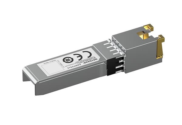 NETGEAR AXM765v2 - SFP+ lähetin-vastaanotinmoduuli - 10 GigE - 10GBase-T - RJ-45 - jopa 80 m (AXM765-20000S)