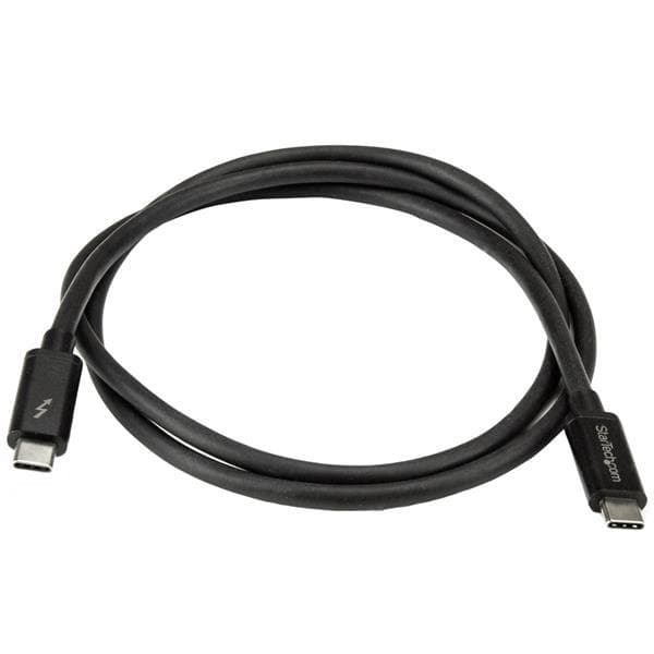 StarTech.com 1m Thunderbolt 3 (20Gbps) USB-C-kabel - Thunderbolt-, USB- og DisplayPort-kompatibel