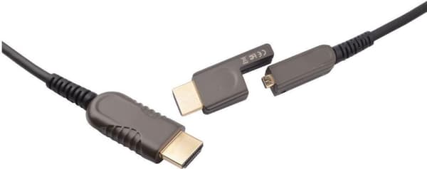 Microconnect HDM191930V2.0DOP HDMI-kaapeli 30 m HDMI Type A (vakio) HDMI Type D (mikrofoni) Musta (HDM191930V2.0DOP)