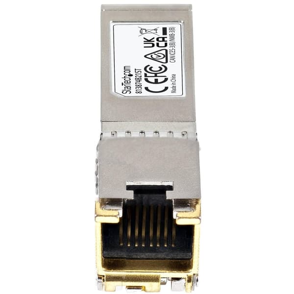 StarTech.com HP 813874-B21 kompatibelt SFP+ transceiver modul - 10GBase-T - MSA kompatibel - RJ45 SFP+ modul - 10GBase-T - 30m med CAT6a - SFP+ transc