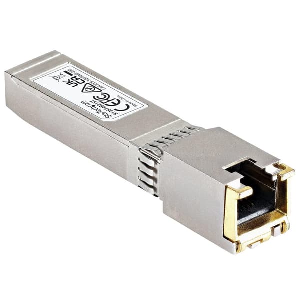 StarTech.com HP 813874-B21 kompatibelt SFP+ transceiver modul - 10GBase-T - MSA kompatibel - RJ45 SFP+ modul - 10GBase-T - 30m med CAT6a - SFP+ transc
