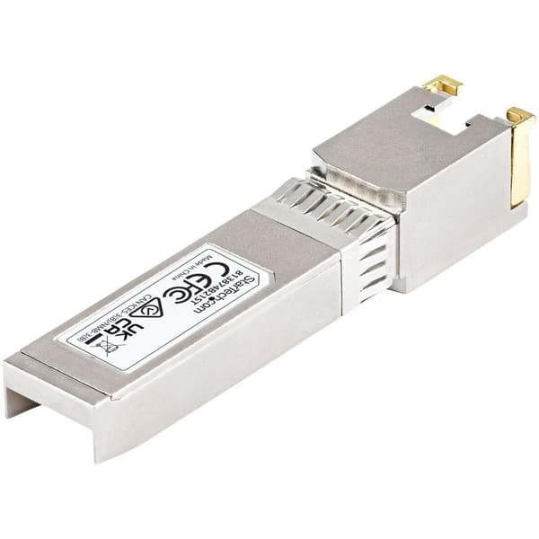 StarTech.com HP 813874-B21 kompatibelt SFP+ transceiver modul - 10GBase-T - MSA kompatibel - RJ45 SFP+ modul - 10GBase-T - 30m med CAT6a - SFP+ transc