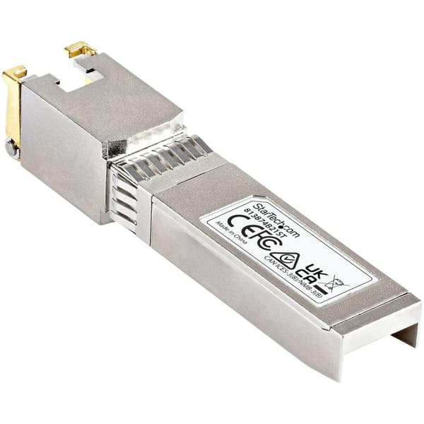 StarTech.com HP 813874-B21 kompatibelt SFP+ transceiver modul - 10GBase-T - MSA kompatibel - RJ45 SFP+ modul - 10GBase-T - 30m med CAT6a - SFP+ transc