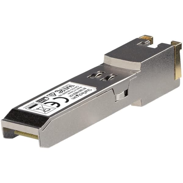 StarTech.com HP 813874-B21 kompatibelt SFP+ transceiver modul - 10GBase-T - MSA kompatibel - RJ45 SFP+ modul - 10GBase-T - 30m med CAT6a - SFP+ transc