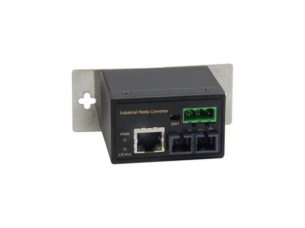 LevelOne IEC-4001 nätverksmediakonverterare 100 Mbit/s Multimode Black