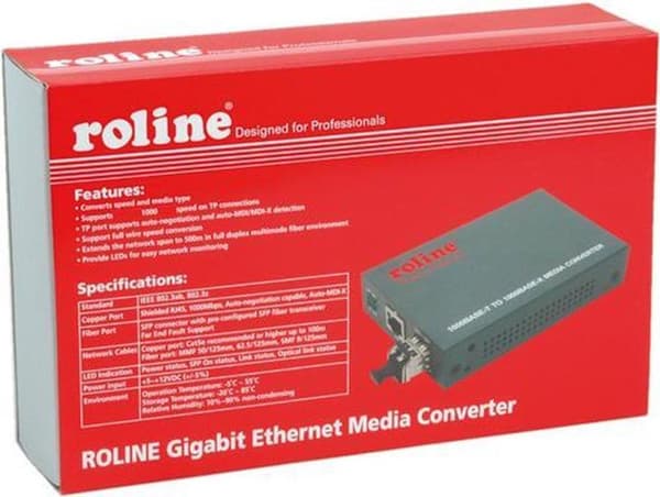 Roline 21.13.1069 netværksmediekonverter