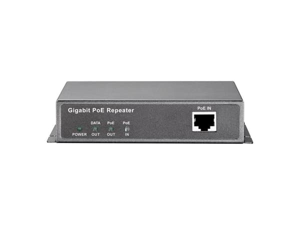 LevelOne POR-0120 - Repeater - 10Base-T, 100Base-TX, 1000Base-T - RJ-45 / RJ-45 - extern - upp till 100 m (552042)