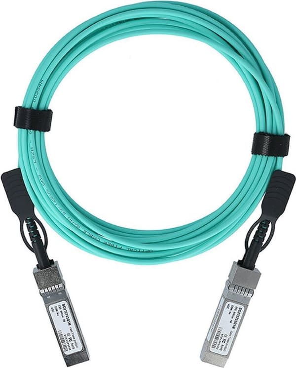 Yhteensopiva HPE Q9S68A SFP28 BlueOptics Active Optical Cable (AOC), 25GBASE-SR, Ethernet, Infiniband, 5 metriä (Q9S68A-BO)